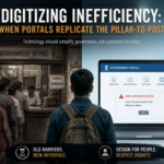 Digitizing Inefficiency: When Portals Replicate the Pillar-to-Post